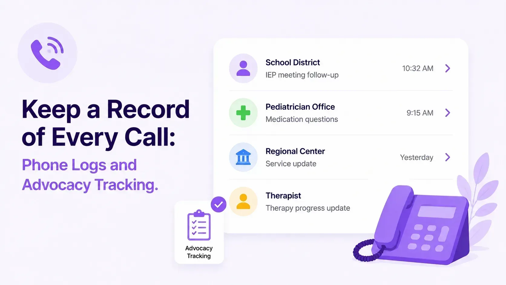 Keep a Record of Every Call: Phone Logs and Advocacy Tracking
